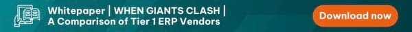 WHEN GIANTS CLASH | A Comparison of Tier 1 ERP Vendors