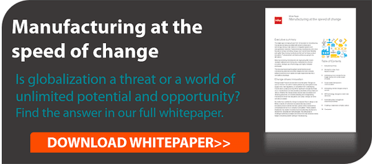 Manufacturing at the speed of change