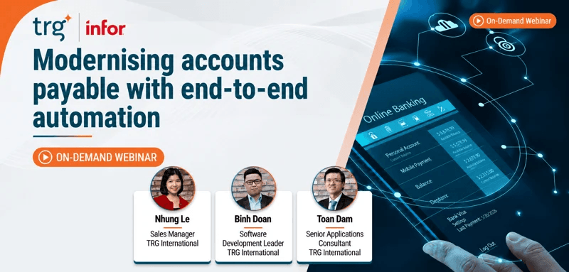 Watch Now | On-demand Webinar: Modernising Accounts Payable with End-to-End Automation