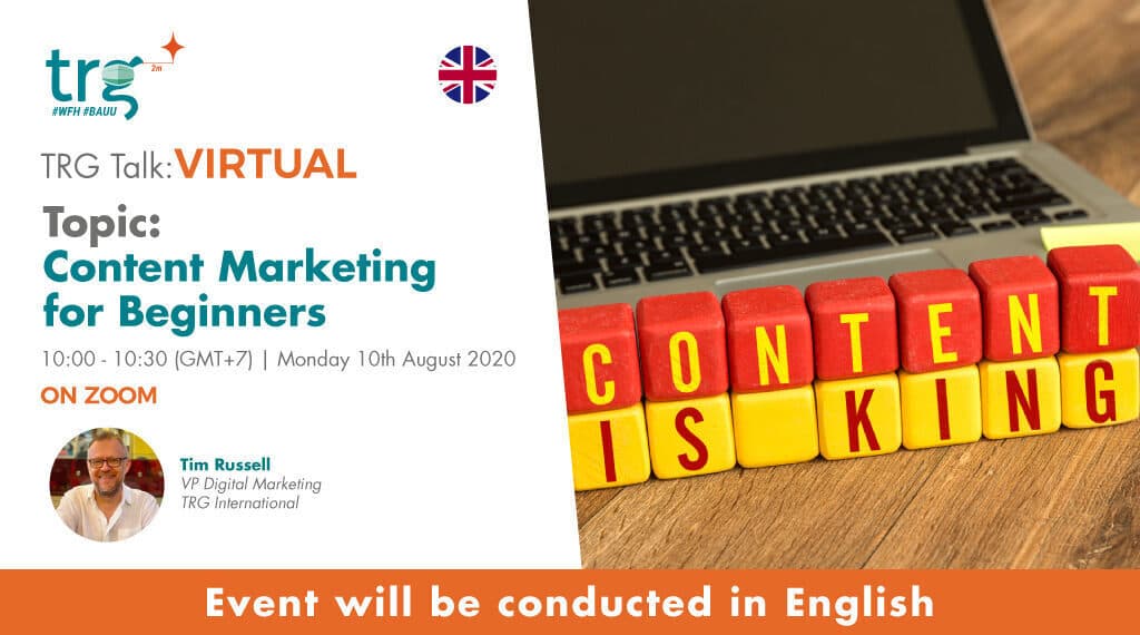 Content Marketing for Beginners (10 Aug 2020)