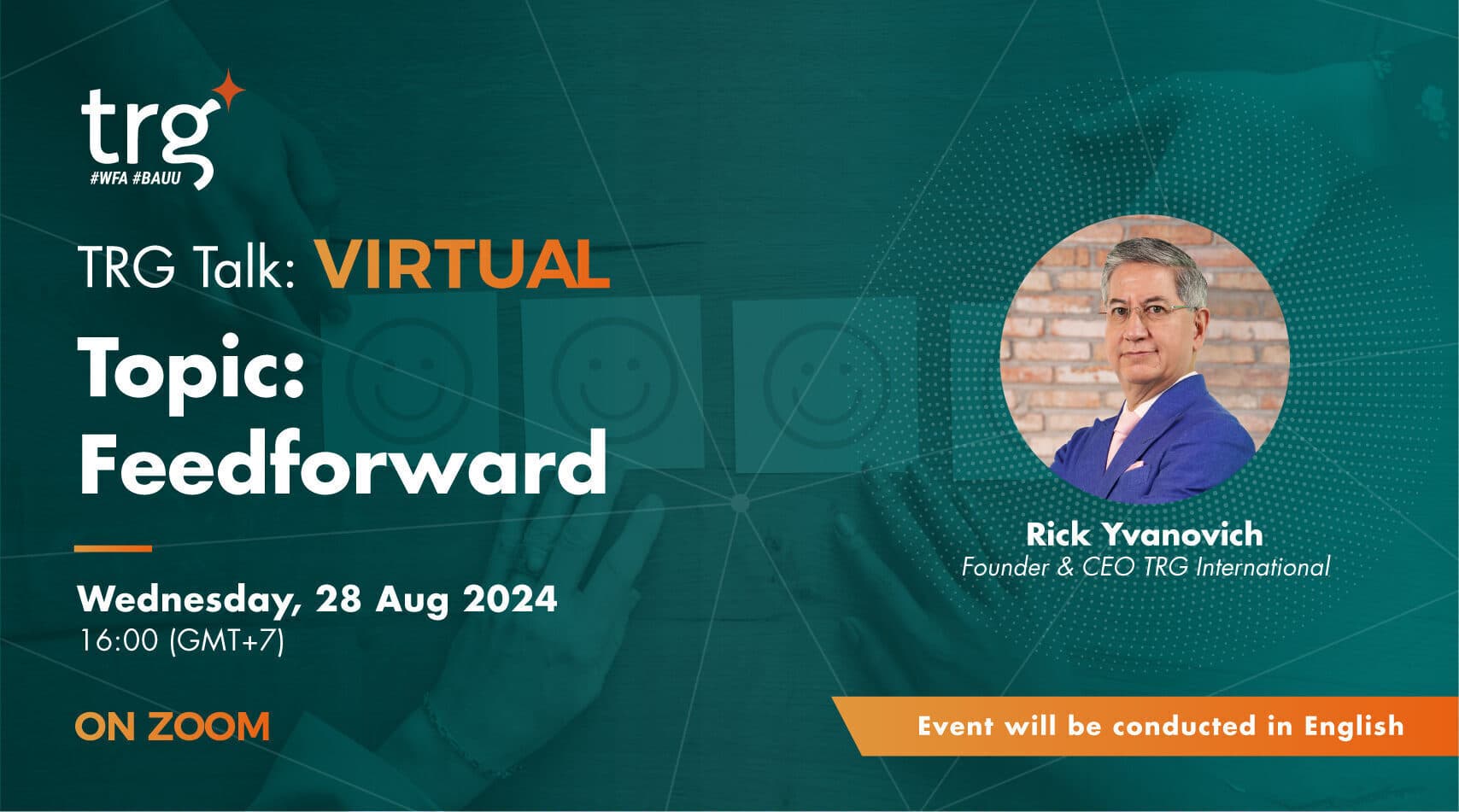 TRG Talk Virtual: Feedforward (28 Aug 2024)