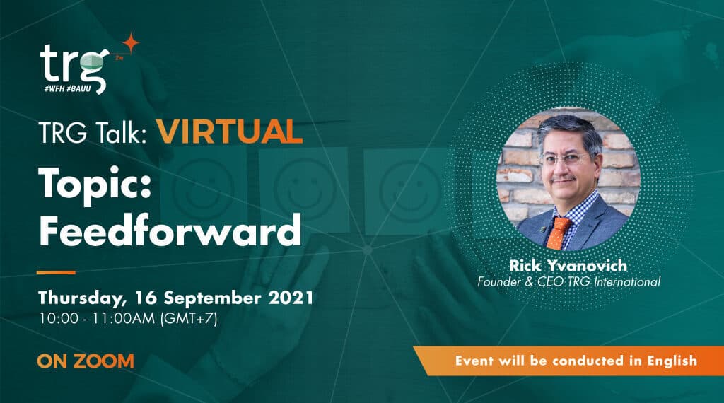TRG Talk Virtual: Feedforward (16 Sep 2021)