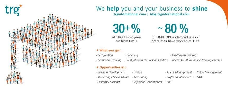 TRG provides strong career foundations for RMIT students