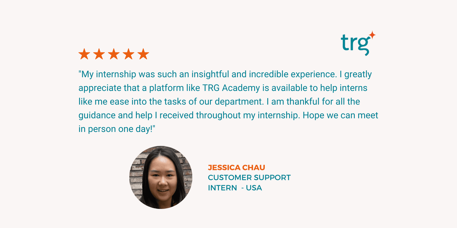 Internship testimonials – Episode 30: Such an insightful and incredible experience