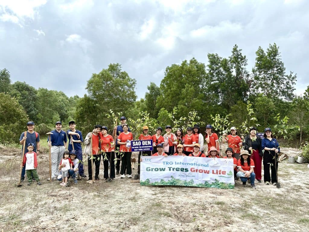 TRG's tree planting day in 2025