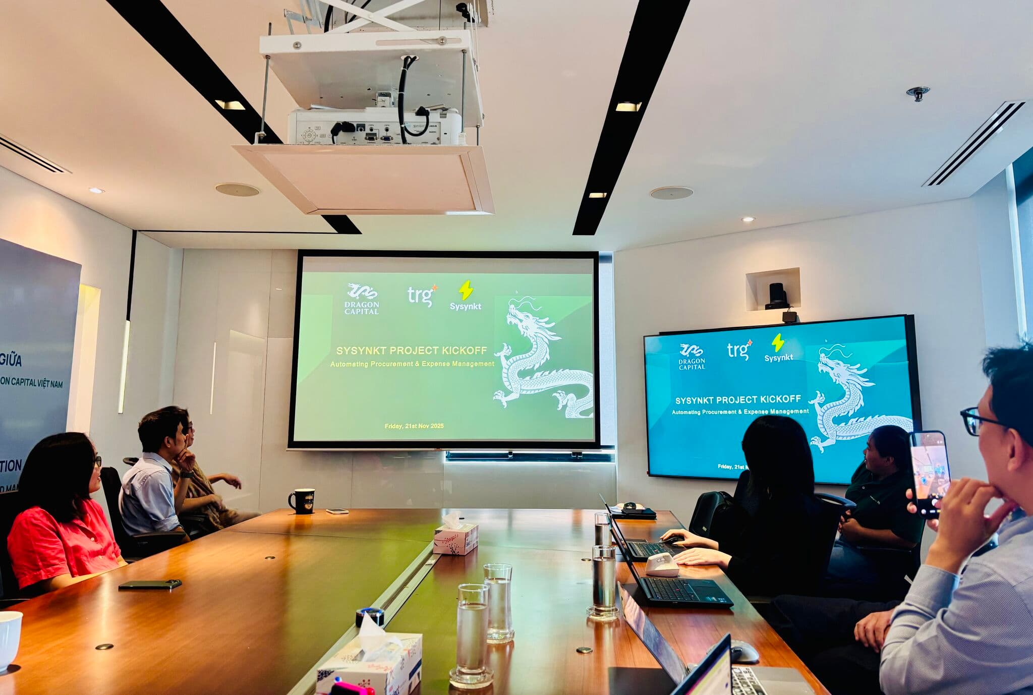 TRG International and Dragon Capital at the Sysynkt project kick-off