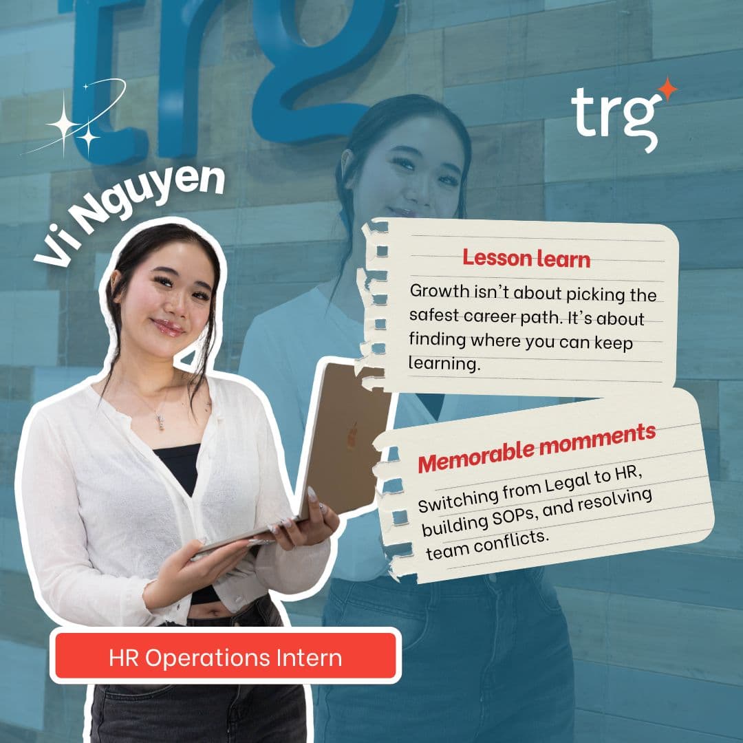 Nguyen Thao Vi, HR Operations Intern at TRG International