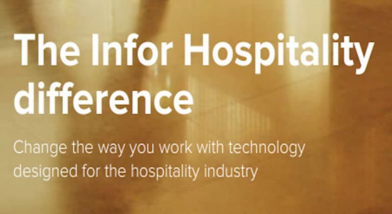 The Infor Hospitality difference