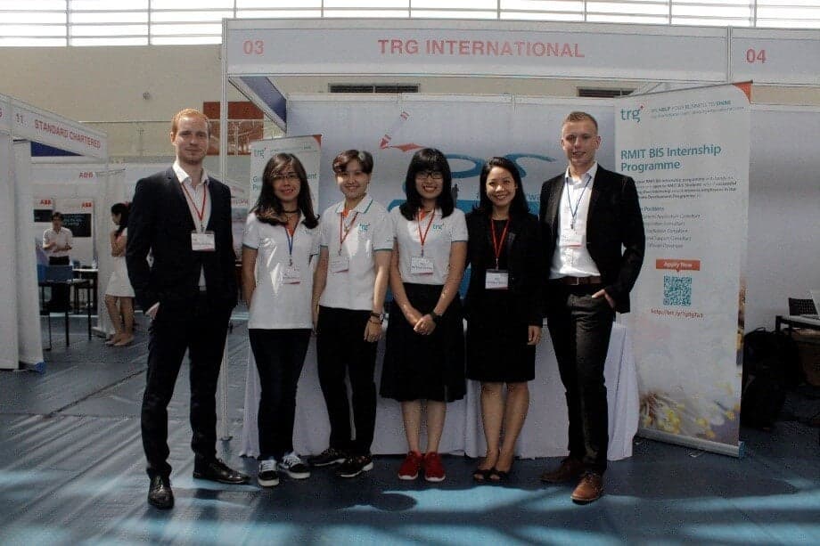 TRG khuyến khích sinh viên RMIT “Vẽ tương lai” tại ngày hội tuyển dụng 2016