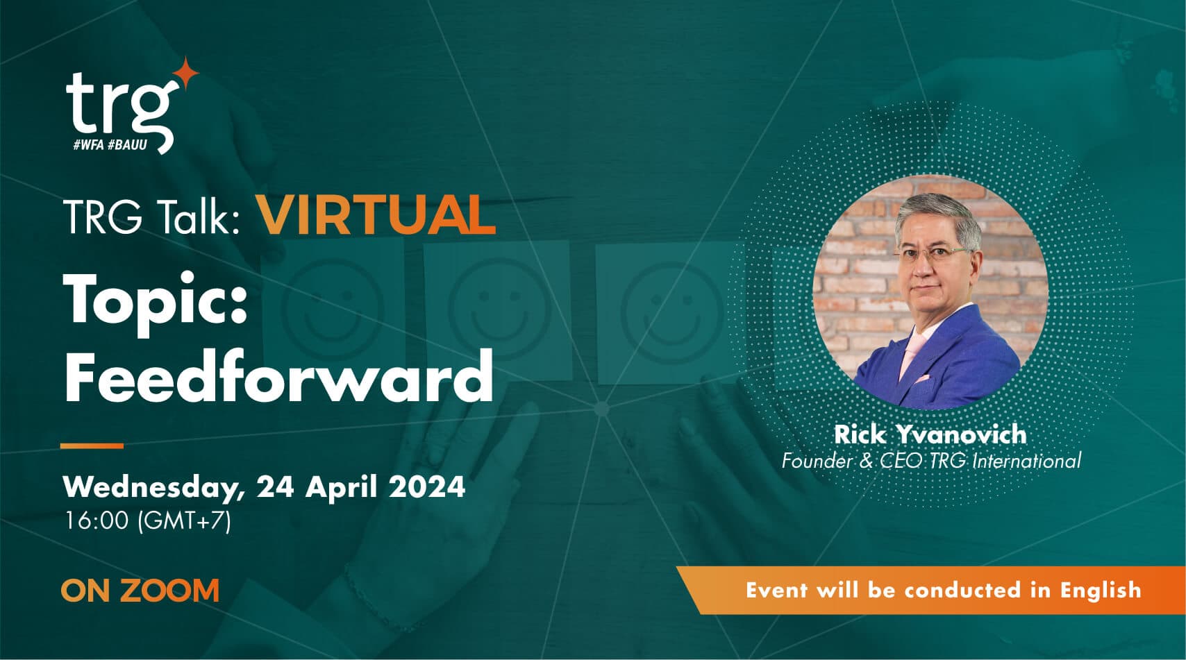TRG Talk Virtual: Feedforward (24 Apr 2024)